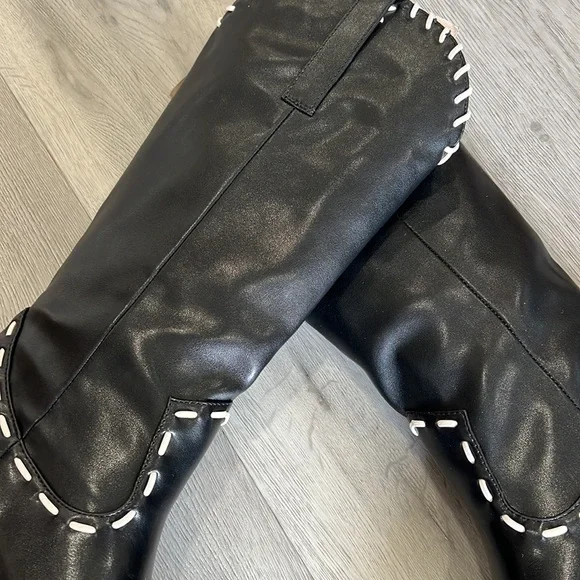 Billini Yanet Black Boots tall - Picture 4 of 11